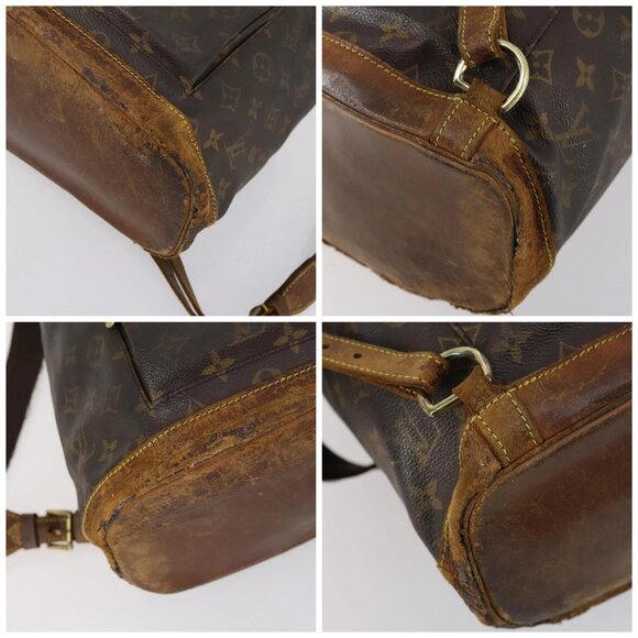 LOUIS VUITTON Monogram Montsouris GM Backpack M51135 LV Auth bs30142 main image 15